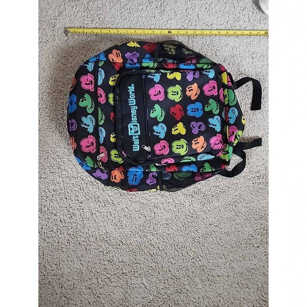 Disneyland Resort Park EXCLUSIVE BACKPACK Rainbow MICKEY MOUSE FACE